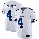 Nike Cowboys 4 Dak Prescott White 2019 New Vapor Untouchable Limited Jersey Dzhi,baseball caps,new era cap wholesale,wholesale hats